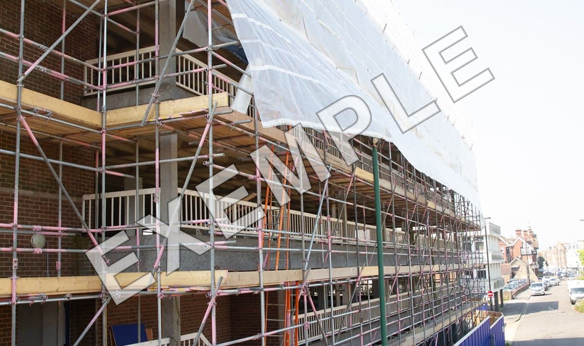 Exemple - Échafaudage roulant aluminium 6 m